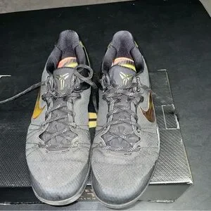 Nike Kobe 8 Black and Gold Mens Size 9.5 (box not included) Nike | Shoes | Nike Kobe 8 Black And Gold Mens Size 95 Box  main image 2